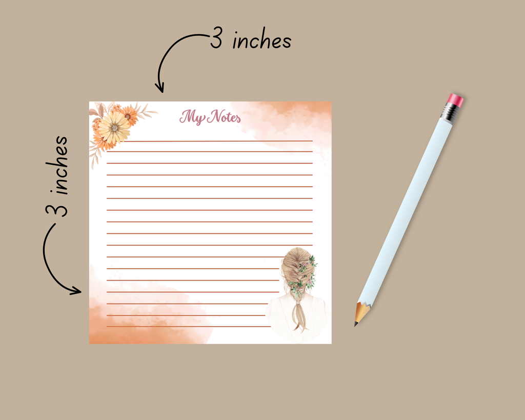 My Notes Mini Notepad – 3×3