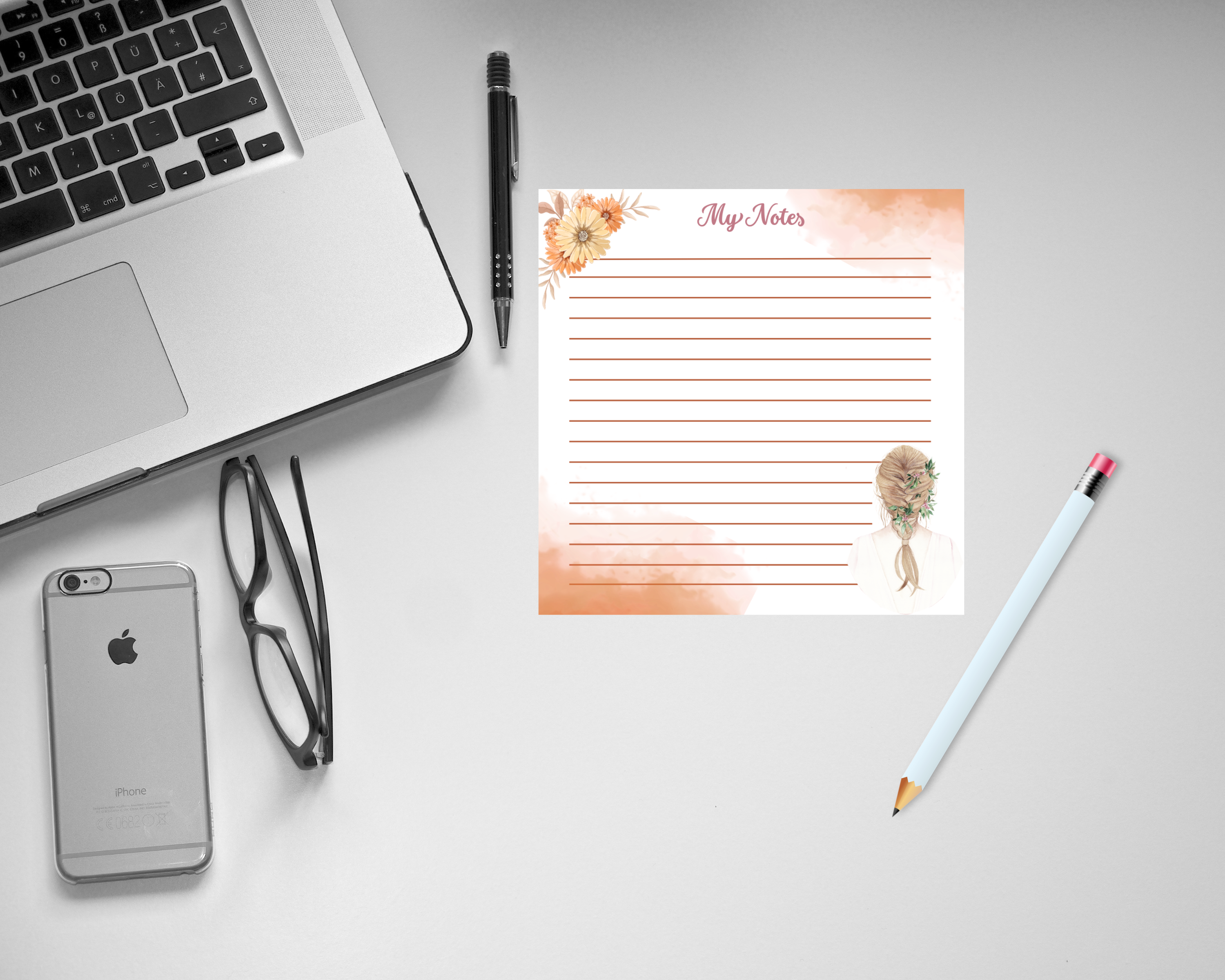 My Notes Mini Notepad – 3×3