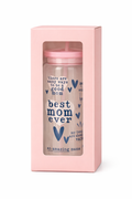 Mom Ever Glass Can Tumbler | Affirmation Iced Coffee Cup (Gift Boxed)