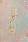 Cherry Blossom Bookmark • Sakura Floral Laminated Reader Accessory
